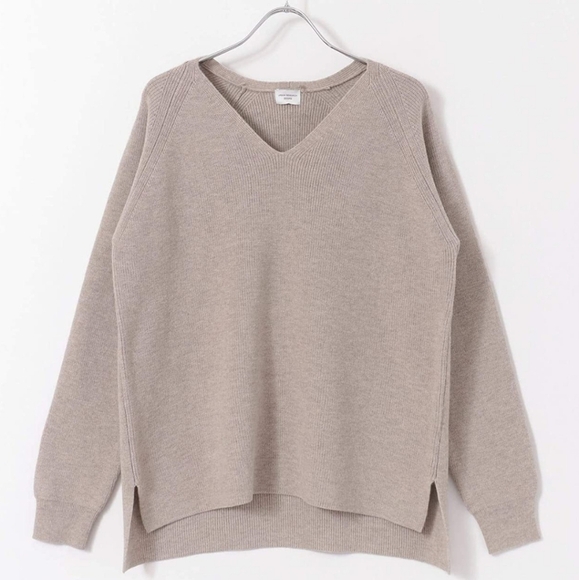 NWT Urban Research Doors ribbed vneck sweater - Picture 3 of 7